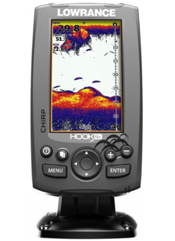 Foto - LOWRANCE HOOK-4x, CHIRP + DOWNSCAN™