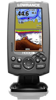 Foto - LOWRANCE HOOK-4, CHIRP + DOWNSCAN™