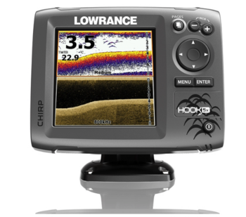 Foto - LOWRANCE HOOK-5x, CHIRP + DOWNSCAN™