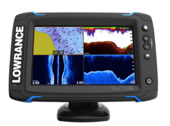 Foto - LOWRANCE ELITE 7Ti, MID/HIGH/DOWNSCAN™