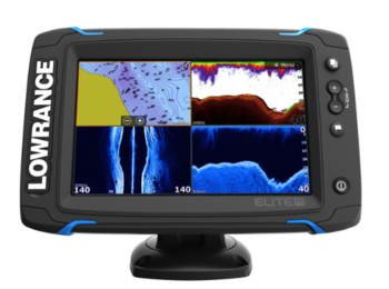 Foto - LOWRANCE ELITE-7Ti, HIGH/MED/TOTALSCAN™