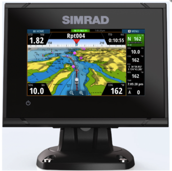 Foto - SIMRAD NS GO5 XSE, CHIRP MID/HIGH/455/800 + TOTALSCAN™