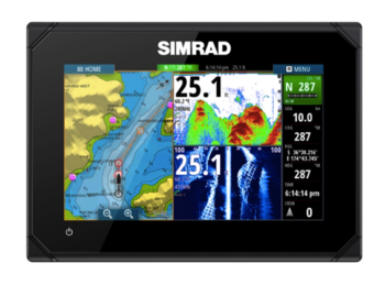 Foto - SIMRAD NS GO7 XSE, CHIRP/455/800 HDI