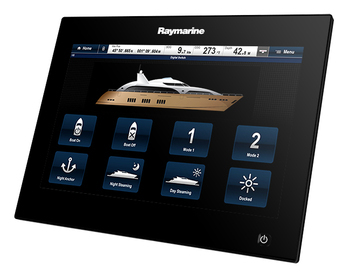Foto - RAYMARINE gS125 GLASS BRIDGE CHARTPLOTTER