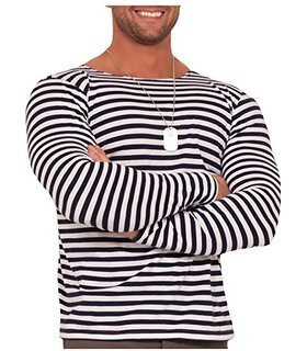 Foto - RUSSIAN SAILOR`S STRIPED SHIRT- WARM, no.50