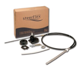 STEERING SYSTEM STEERFLEX LT + CABLE, 360 cm
