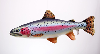 Foto - RAINBOW TROUT CUSHION, 62 cm