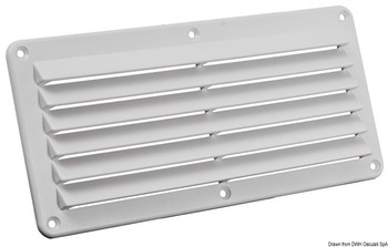 Foto - AIR INTAKE, 125 x 260 mm, WHITE