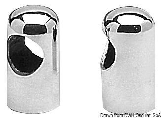 Foto - RAIL SUPPORT FITTING, 22 mm, S/S