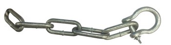 Foto - ANCHOR CHAIN, GALVANIZED, LONG LINK, 8 mm, 5 m