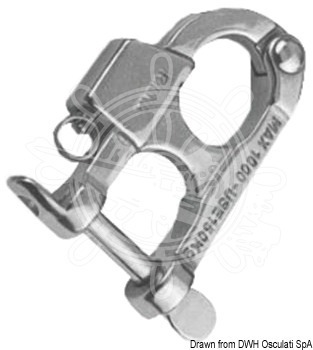 Foto - SNAP HOOK FOR WATER SKIING, 800 kg