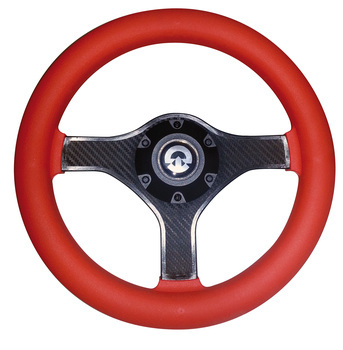 Foto - STEERING WHEEL, 280 mm, VR00, RED