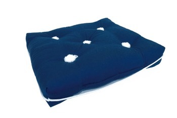 Foto - SEAT CUSHION, 470 x 370 mm, BLUE