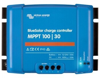 Foto - КОНТРОЛЛЕР ЗАРЯДКИ VICTRON ENERGY BLUESOLAR MPPT CHARGE CONTROLLER 12/24 V, 30 A