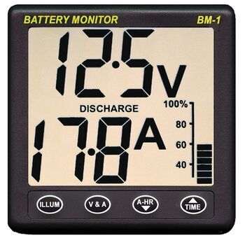 Foto - BATTERY MONITOR - CLIPPER BM1 - (24VDC)