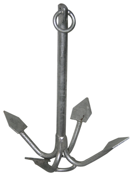 Foto - GRAPNEL ANCHOR, HOT DIP GALVANIZED, 6 kg