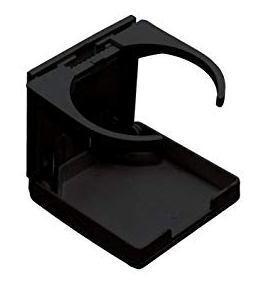 Foto - GLASS HOLDER, FOLDABLE, PLASTIC, BLACK