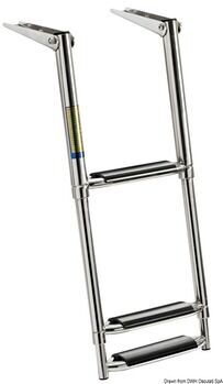 Foto - TELESCOPIC LADDER, 3 STEPS, XL STEPS, 87 cm