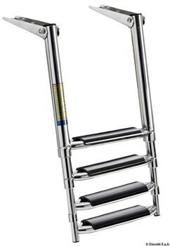 Foto - TELESCOPIC LADDER, 4 STEPS, XL STEPS, 115 cm