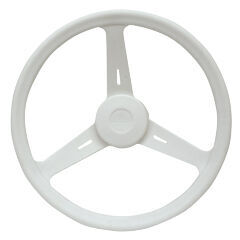 Foto - STEERING WHEEL, 350 mm, CLASSIC, WHITE