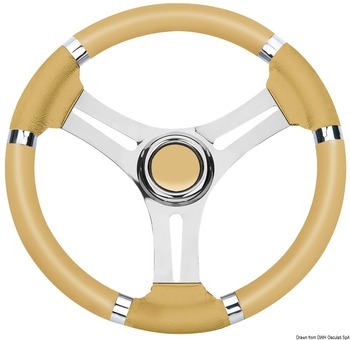 Foto - STEERING WHEEL, 350 mm, S/S, IVORY