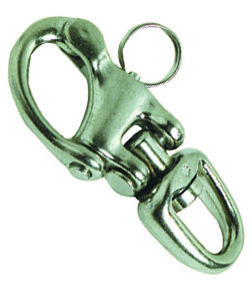 Foto - SNAP HOOK with DOUBLE SWIVEL, 105 mm