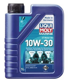 Foto - MARINE OIL - LIQUI MOLY, 10W-30, 4T, 1 l