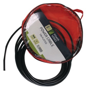 Foto - TINATATUD ELEKTRIKAABEL, MUST, 25 mm², 15 m