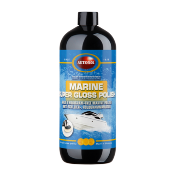 Foto - СРЕДСТВО ДЛЯ УХОДА ЗА ЛОДКОЙ- АВТОСОЛ, MARINE SUPER GLOSS, 1 л