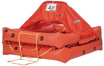 Foto - LIFERAFT FOR 4 PERSONS, MARINER, BAG