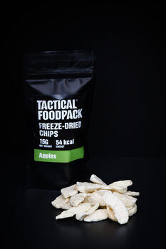 Foto - TACTICAL FOODPACK- KÜLMKUIVATATUD ÕUNAKRÕPSUD