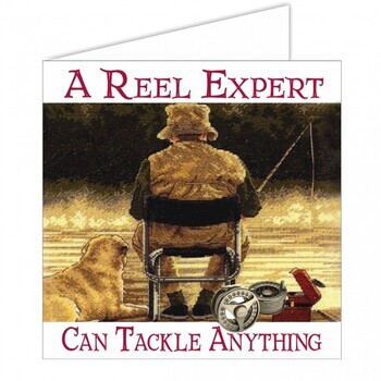 Foto - NAUTICAL GREETING CARD- A REEL EXPERT..