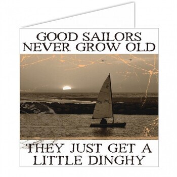 Foto - NAUTICAL GREETING CARD-  GOOD SAILOR..