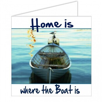 Foto - MERETEEMALINE POSTKAART- HOME IS..