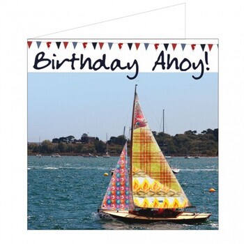 Foto - NAUTICAL GREETING CARD- AHOY