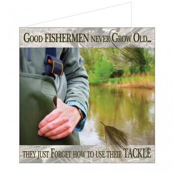 Foto - NAUTICAL GREETING CARD- FORGET TACKLE