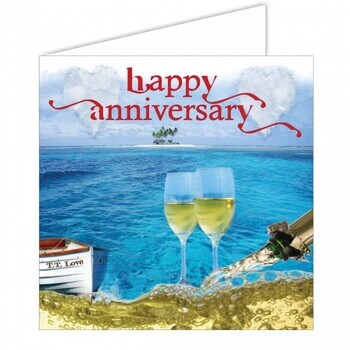 Foto - NAUTICAL GREETING CARD- HAPPY ANNIVERSARY