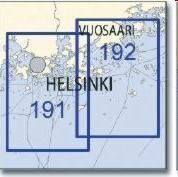 Foto - NAVIGATIONAL CHARTS OF FINLAND NO.191 - PORT OF HELSINKI