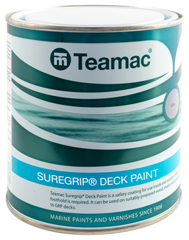 Foto - ANTI-SLIP PAINT- TEAMAC SUREGRIP, GREY, 1 l