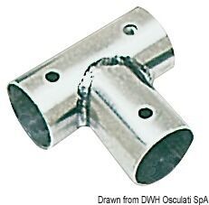 Foto - PULPIT T-JOINT, 90°, 25 mm S/S