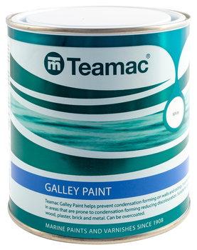 Foto - INTERIOR PAINT - TEAMAC GALLEY PAINT, WHITE, 1 l