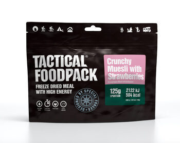 Foto - TACTICAL FOODPACK- CRUNCHY MUESLI WITH STRAWBERRIES