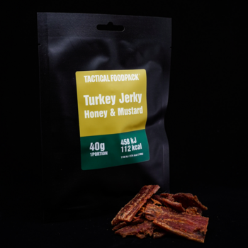 Foto - TACTICAL FOODPACK- TURKEY JERKY HONEY AND MUSTARD
