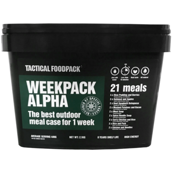 Foto - TACTICAL FOODPACK- WEEKPACK ALPHA