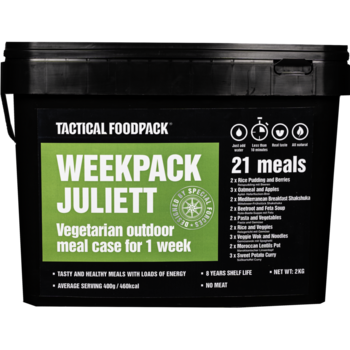 Foto - TACTICAL FOODPACK- NÄDALANE TOIDUVARU, VEGAN - JULIETT