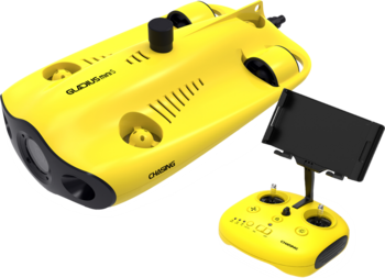 Foto - UNDERWATER DRONE CHASING GLADIUS MINI S FLASH PACK 200M