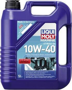 Foto - MARINE ENGINE OIL - LIQUI MOLY, 4T, 10W-40, 5 l