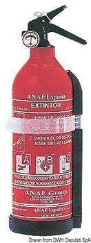 Foto - FIRE EXTINGUISHER, 1 kg