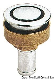 Foto - FUEL VENT, CHR.BRASS, STRAIGHT, 16 mm