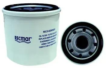 Foto - OIL FILTER, MERCURY/MARINER & HONDA, 8-50 HP